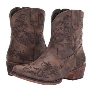 Cowgirl ankle boots